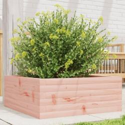 Jardinière 60x60x23 cm bois massif douglas