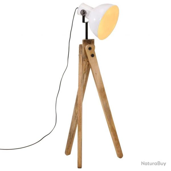 Lampadaire 25 W blanc 45x45x120 cm E27