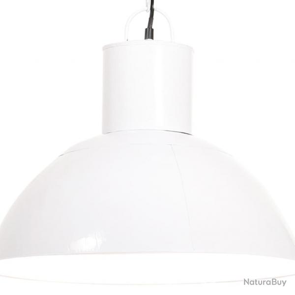 Lampe suspendue 25 W Blanc Rond 48 cm E27