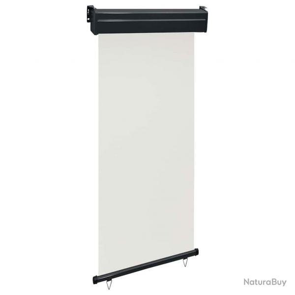 Auvent latral de balcon 105x250 cm Crme