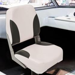 Siège de bateau avec piédestal hauteur réglable pivotant à 360°