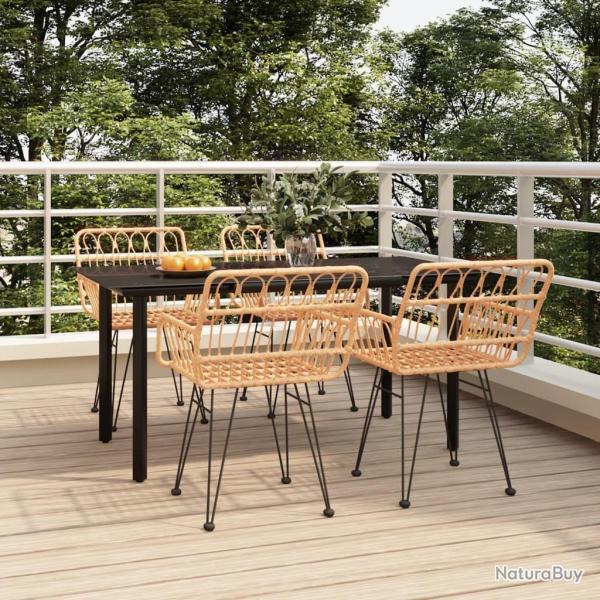 Ensemble  manger de jardin 5pcs Rsine tresse