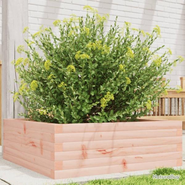 Jardinire 70x70x23 cm bois massif douglas