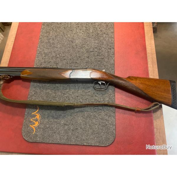 Occasion fusil superpos BERETTA S 55E cal 12/70 DD EJECTEURS canon 71cm 1/2 FULL
