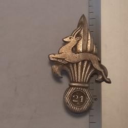 Insigne de la 21ème compagnie portée de la Légion étrangère