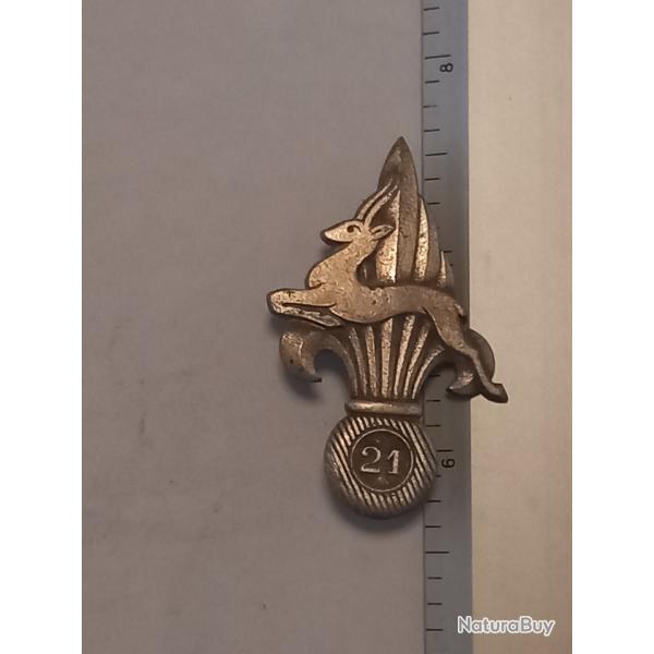 Insigne de la 21me compagnie porte de la Lgion trangre