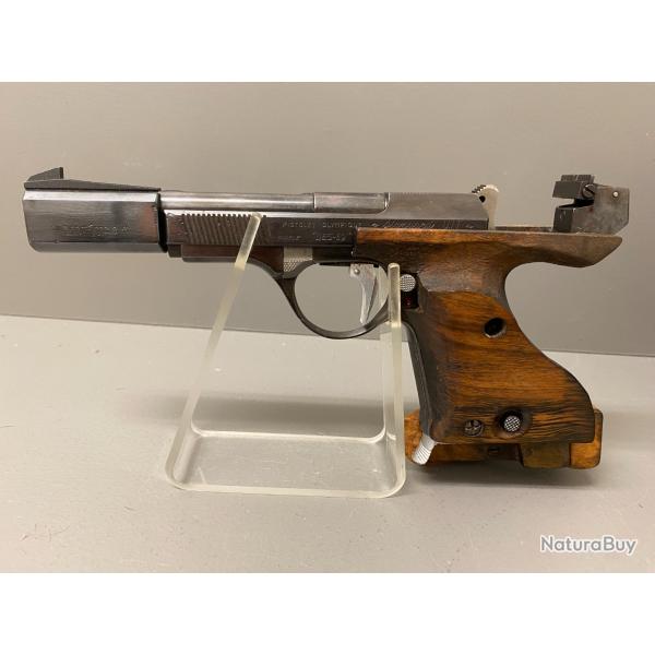 Pistolet Olympique UNIQUE modle DES 69, calibre 22lr, canon miroir