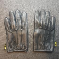 Gants Police UK de Palpation Cuir Doublure Kevlar Taille M