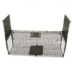 Piège à fauve FUZYON pliante double entrée 100x28x28cm