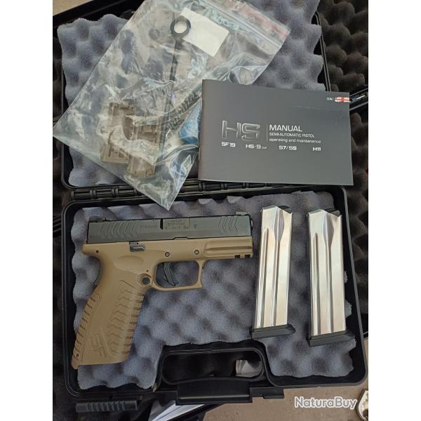 Pistolet sf 19 hs produkt 3.8 pouces bicolore