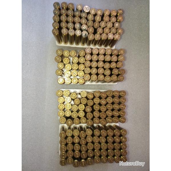 Lot 200 tuis 6,5x55 S&B tires 1 fois