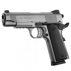 Pistolet TISAS Zig PCS 1911 Commander Inox 4.25" Cal.45 ACP