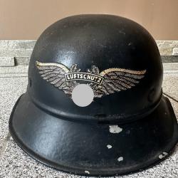 Casque luftschutz type gladiator