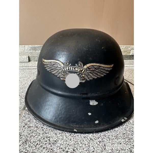 Casque luftschutz type gladiator