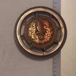 Insigne du train blindé du 2ème régiment étranger d'infanterie (2ème REI)