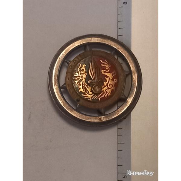 Insigne du train blind du 2me rgiment tranger d'infanterie (2me REI)
