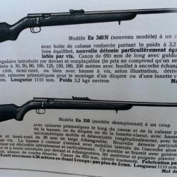 Carabine Allemande Mauser ES 350 calibre 22lr admissible TAR