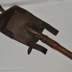 PELLE DE TRANCHEE AUSTRO HONGROISE BLECKMANN-GUERRE 1914/1918-AUSTRO HUNGARIAN SHOVEL 1°WW-BULGARIE