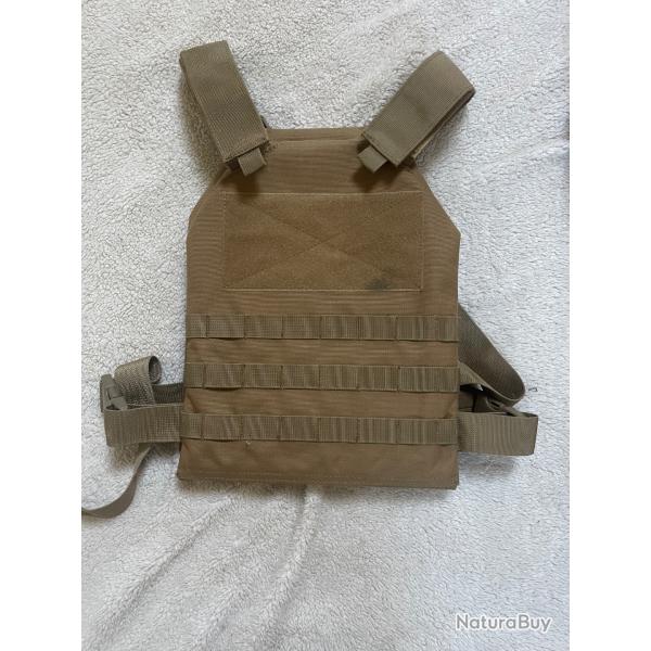 Gilet porte-plaque Tan 1 sans prix de rserve !!