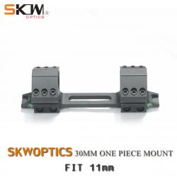 Anneau de montage de lunette de visée, support noir bas de 30mm- Paiement en 3 ou 4 Fois -