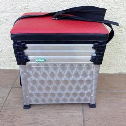 PANIER SIEGE  RIVE  ALUMINIUM  .  PARFAIT ETAT DE FONCTIONNEMENT  .  PETIT  PRIX  .