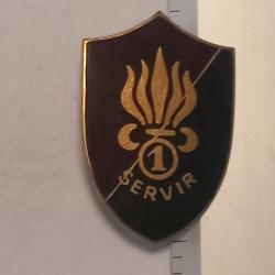 Insigne du 1er régiment de marche des volontaires étrangers (1er RMVE)