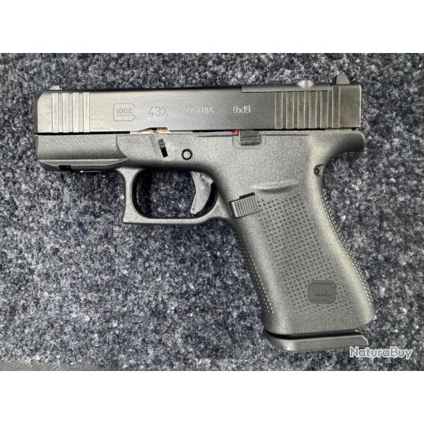 Glock 43X FS MOS Rail 9mm