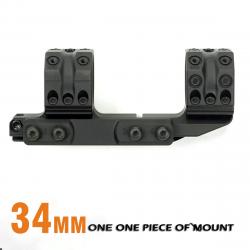 portée monobloc M4, monture 34 mm 0 MOA LIVRAISON GRATUITE !!