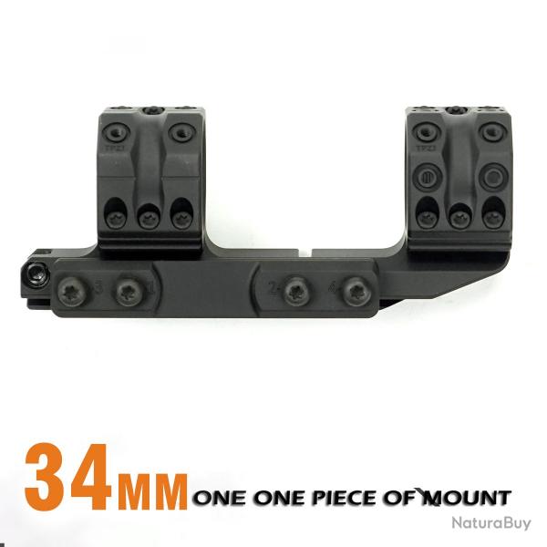 porte monobloc M4, monture 34 mm 0 MOA LIVRAISON GRATUITE !!