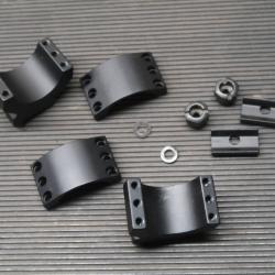 Paire de colliers large sans vis diamètre 30 mm Ref 72/2025
