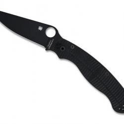 Spyderco MILITARY 2 SALT G10 black C36GMCBKP2