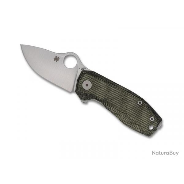 Spyderco SPYNANO titanium/micarta sprint run C268MTIP