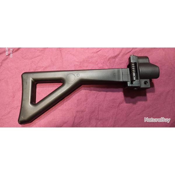 Crosse pliable "H&K mp5" mont sur un GSG5