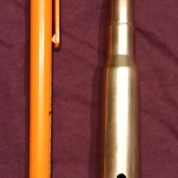 Cartouche 50 BMG (12.7mm) en bon état neutalisée!