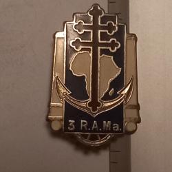 Insigne du 3ème régiment d'artillerie de Marine (3ème RAMa)