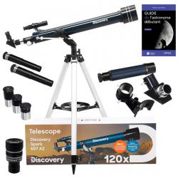 Pack Télescope Discovery Spark 607 AZ avec Zoom, Oculaires et Accessoires