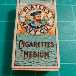 PLAYER'S NAVY CUT BOITE VIDE 10 CIGARETTES GB WW2