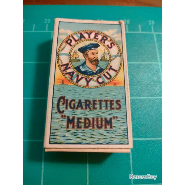PLAYER'S NAVY CUT BOITE VIDE 10 CIGARETTES GB WW2
