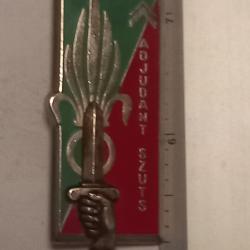 Insigne de promotion de l'école nationale des sous-officiers d'active (ENSOA) - Adjudant Szuts