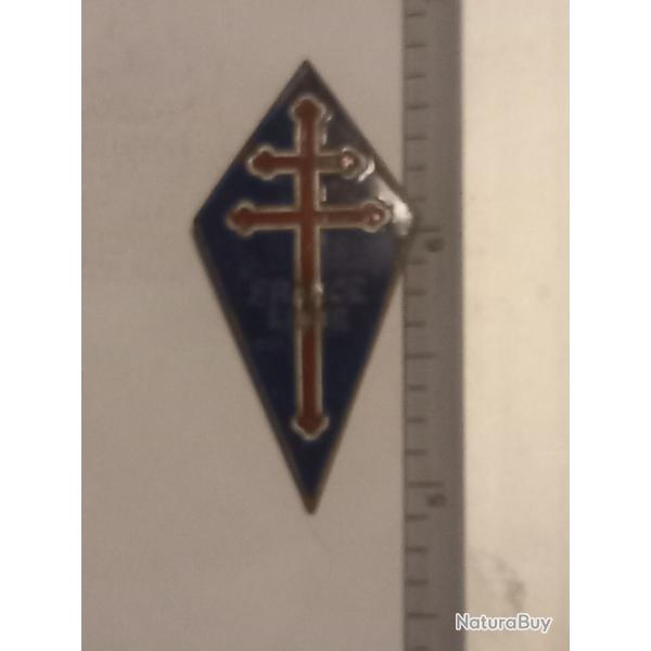 Insigne (perchoir) des forces navales franaises libres (FNFL)