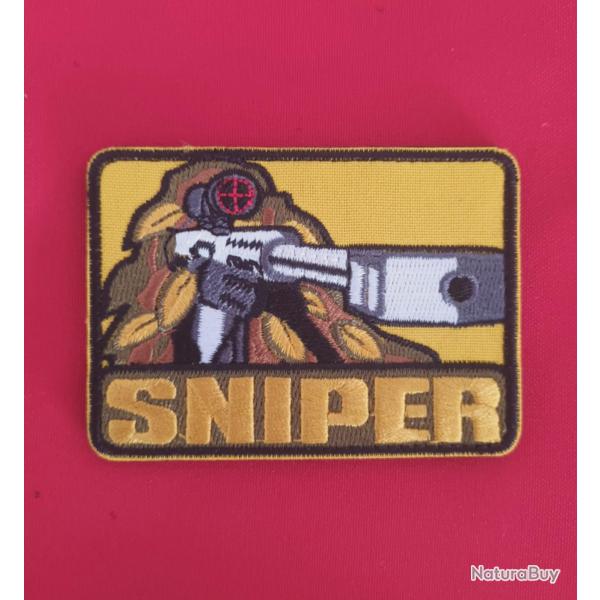 CUSSON MILITAIRE TIREUR D'LITE 3D SNIPER CIBLE 8/6 CM SYSTEME SCRATCH