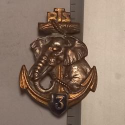 Insigne du 3ème régiment de tirailleurs sénégalais (3ème RTS)