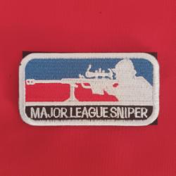 ÉCUSSON MILITAIRE TIREUR D'ÉLITE 3D SNIPER CIBLE 8/4 CM SYSTEME SCRATCH