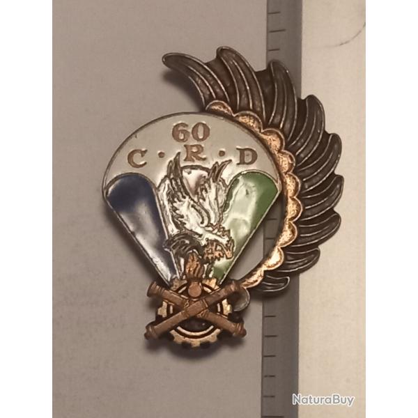 Insigne de la 60me compagnie de rparation divisionnaire (60me CRD)
