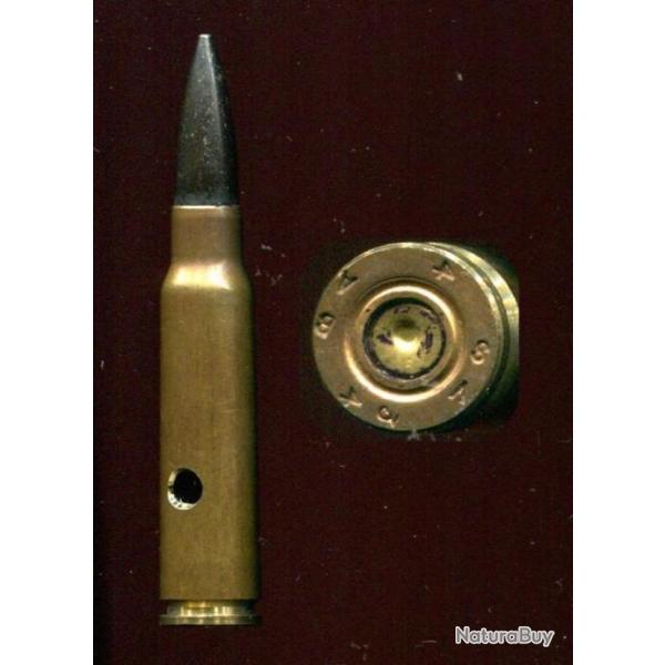 7,5 x 54 MAS - intressante  balle lourde Mle 33D noircie utilise sur la ligne Maginot
