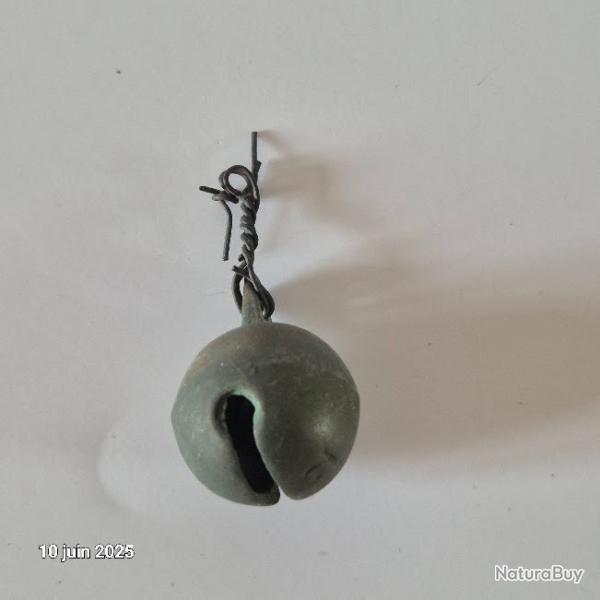 Ancien grelot en laiton , 20 mm , en parfait tat de marche