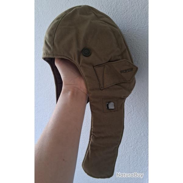 CASQUE EN TOILE KAKI TROUPES AROPORTES SOVITIQUES ARME ROUGE ANNES 80s URSS