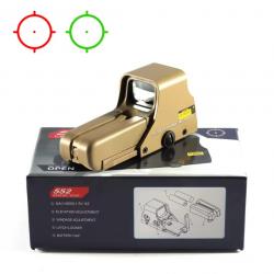 Visée holographique mod 552 TAN rouge/vert