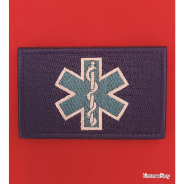 cusson PATCH brod emblme mdecin sauveteur systme scratch 8/5 cm patch rescue