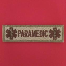 ÉCUSSON BRODÉ EMBLÈME MÉDECIN SAUVETEUR SYSTÈME SCRATCH 10/3 CM PATCH